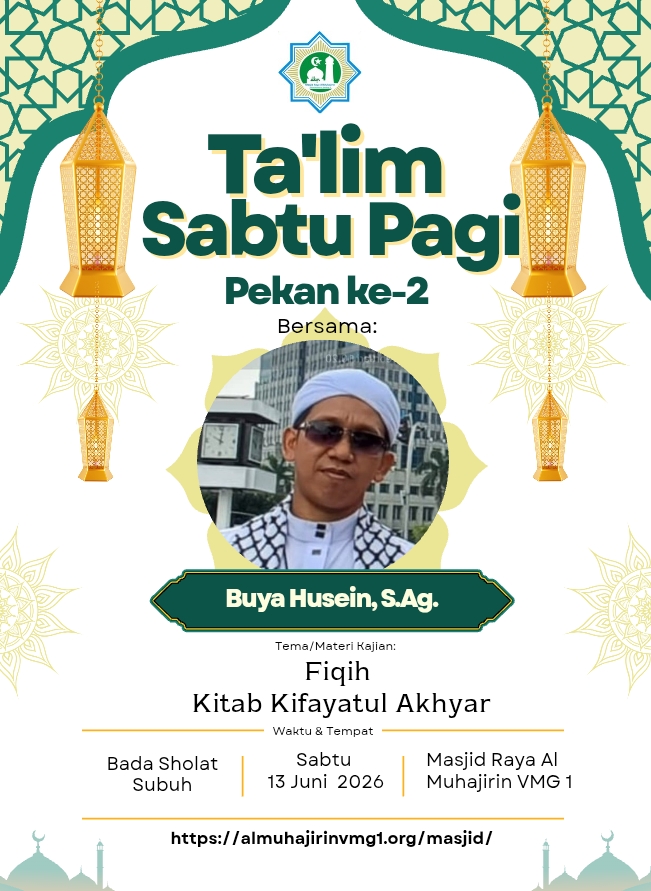 Taklim rutin Sabtu Pagi, Pekan ke-2